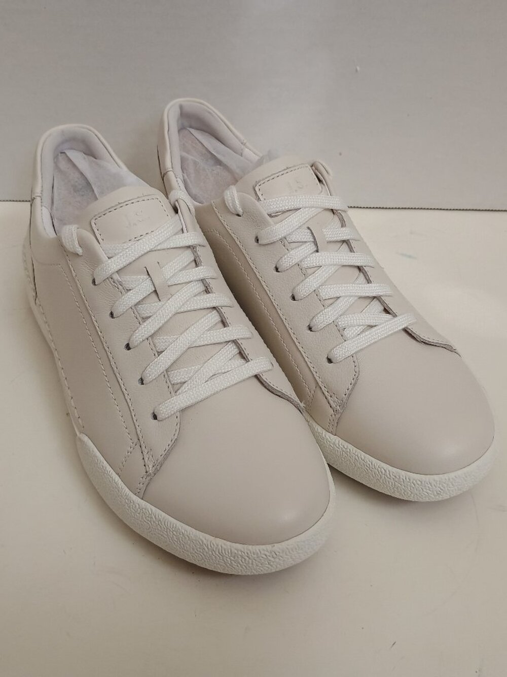 Josef Seibel Claire 01 White Leather Sneakers Size 37 NEW